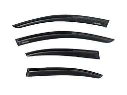 Дефлектори вікон вітровики Skoda Octavia A5 Liftback 2004-2013 Скотч 3M Voron Glass - мініатюра 2