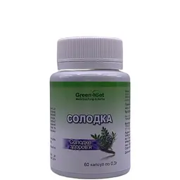 Дієтична добавка GreenSet Солодка 60 капсул