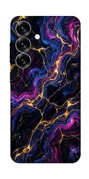 TPU чохол Demsky Purple space marble для Samsung Galaxy S25+