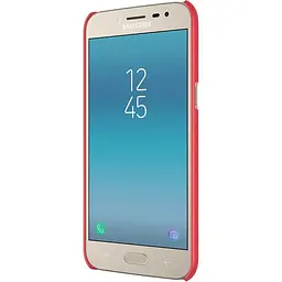 Чохол-накладка Nillkin Super Frosted Shield Samsung Galaxy J2 2018 J250 Red - мініатюра 3