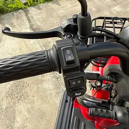Електроскутер триколісний EVOBIKE Luna TRIO PRO 1200W 60V 20Ah (2026) зі знімним графеновим акумулятором та пасажирським сидінням | Червоний - мініатюра 6