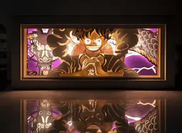 Світильник нічник 3D Ван Піс Монкі Д. Луффі One Piece Monkey D. Luffy 20 см NL3D OP MDL2