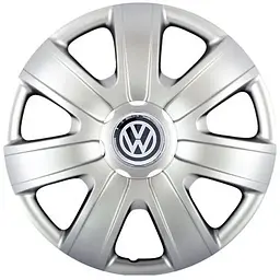 Ковпак колеса з емблемою Volkswagen SKS224 R14 сірий з логотипом на вибір 4 шт