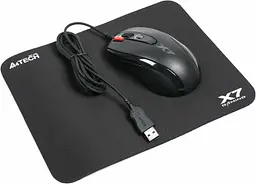 Комплект A4Tech X-7120 (миша X-710BK + килимок X7-200MP)