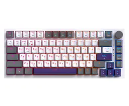 Клавіатура ігрова механічна GamePro GPMK-160-P Warden Genesis Red Outemu Swithes Hot-Swap White-Grey