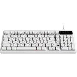 Клавіатура Ajazz AF98 USB UA White (AF98-W) - мініатюра 4