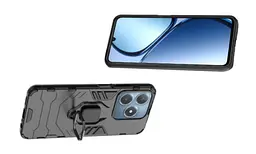 Чохол бампер Primolux Ring Armor для Realme C63 / Realme C61 Black - мініатюра 3