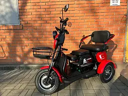 Електроскутер Триколісний Corso Logan (1200W 72V/28Ah) Червоний - мініатюра 3