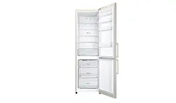 Холодильник LG GA-B499YECZ 2 м 360 л А++ Total No Frost лінійний компресор Fresh Zone бежевий (GA-B499YECZ) - мініатюра 4