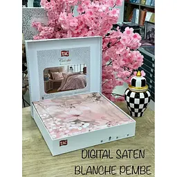 Комплект постільної білизни Blanche Євро Tac pbe0041824 - мініатюра 2
