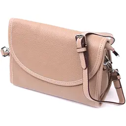 Шкіряна сумка з напівкруглим клапаном Vintage 20,5х14х8,5 см sum0029045
