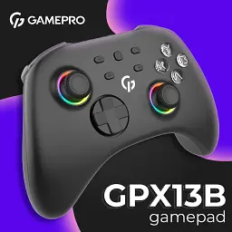 Геймпад GamePro GPX13B 2.4G/BT 5.1/USB/PC/iOS/Android RGB Black (GPX13B) UA - мініатюра 4