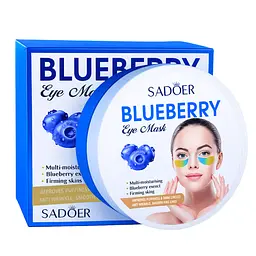 Патчі для шкіри навколо очей зволожувальні Sadoer Blueberry Moisturizing Eye Mask, 60 шт
