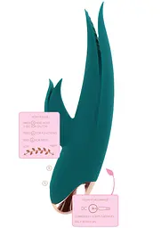 Вібратор Sage Pinpoint Vibrator Green SCALA 30-10524-X-GREEN 100637 - мініатюра 3