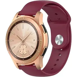 Ремінець DK CDK для Xiaomi Mibro A1 22mm Silicone Sport Band (011909) (red wine) - мініатюра 2