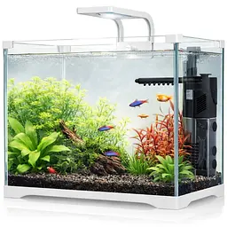 Акваріум, комплект Kruger Meier Shrimp!One Pro 50 білий 25 л 34.5x20.5x27 см