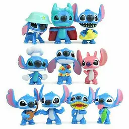 Набір фігурок Стіча з мультфільму "Ліло і Стіч" Lilo and Stitch - мініатюра 3