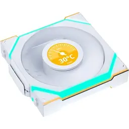 Кулер до корпусу Lian Li Uni Fan SL WIRELESS LCD Reverse, 120-1 (G99.12RSLLCD1W1W.00) - мініатюра 2