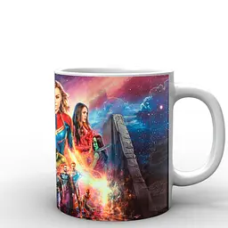 Кухоль GeekLand Avengers Месники всесвіт марвел AG.02.007 330 мл білий - мініатюра 3