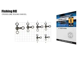 Вертлюг FISHING ROI №1 10шт/уп арт.707-20-01
