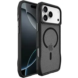 Чохол TPU Space Octagon with MagSafe для Apple iPhone 17 Pro Max (6.9) Carbon Black