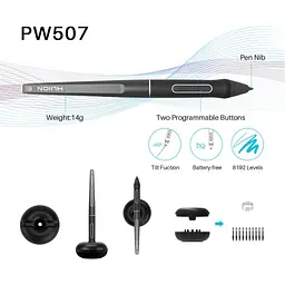 Планшет-монітор Huion Kamvas 13 (GS1331) - мініатюра 2