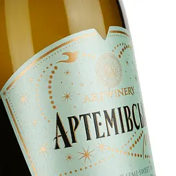 Вино Artwinery Артемівське Мрія ординарне столове мускатне біле напівсолодке 0.75 л - мініатюра 3