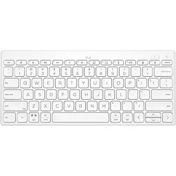 HP Клавіатура 350 Compact Multi-Device BT UKR white