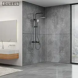 Душова система Dusel Lacio Black Matt (231355000), Чорний матовий - мініатюра 2