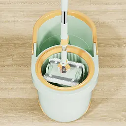 Швабра з віджимом та відром Magician Spin Mop (CM002) - мініатюра 8