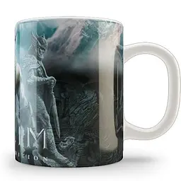 Кухоль Geekland Skyrim Довакін і статуї SM 02.11 330 мл білий - мініатюра 3