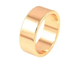 Обручка XUPING Позолота 18K "Американка 8мм" (350632) р.22