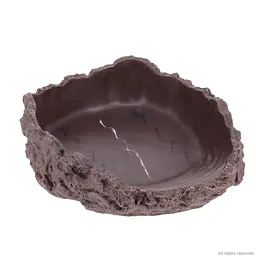 Поїлка та миска для купання Hobby Drinking Bowl L grey-beige 550мл. 20x16x5см (36280) - мініатюра 4