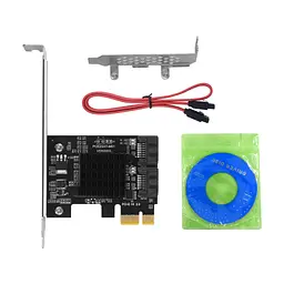 Контролер Dynamode PCI-E to 2 х SATA III (6 Gb/s), 2 ch (PCI-E-2xSATAIII-Marvell) - мініатюра 6