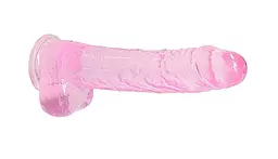 Фалоімітатор Realrock Dildo рожевий 25 см - мініатюра 4