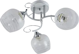 Люстра декоративна V XA1250/3 White+Chrome на 3 плафони - мініатюра 2