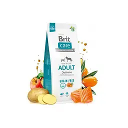 Сухий корм Brit Care Dog Grain-free Adult для собак малих і середніх порід, беззерновий з лососем, 3 кг - мініатюра 6