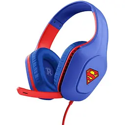 Гарнітура Trust GXT415SM Zirox Superman edition, 3.5мм, синій