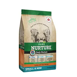 Сухий корм для собак малих та дрібних порід Pure Nurture Daily Power of 3 Lamb with Rice з ягням та рисом 2 кг