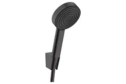 Душовий гарнітур Hansgrohe Pulsify S 1jet EcoSmart+ з душовим шлангом 125 см matt black 24307670