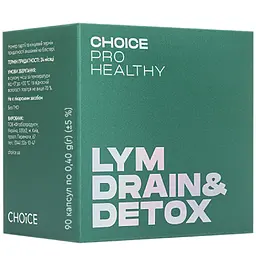 Лімфодренаж і детоксикація, 90 капсул Чойс | LYM DRAIN&DETOX 90 Choice Phyto