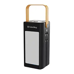 Універсальна мобільна батарея ColorWay LCD/Lamp 80000mAh Black (CW-PB800LPA8BK-PDD) - мініатюра 3