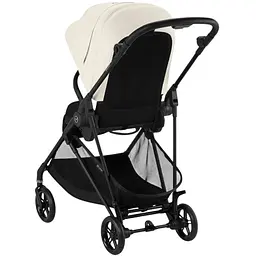 Коляска Cybex Melio Carbon Canvas White з бампером (525000035) - мініатюра 6