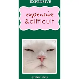 Стікерпак Cobart 3Д "Expensive"