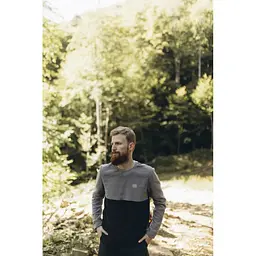 Фліс чоловічий Turbat Scout Mens XL Чорний-Сірий - мініатюра 4