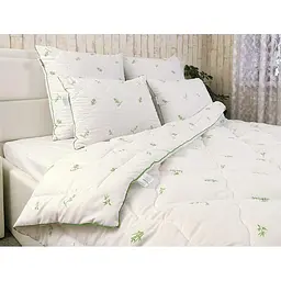 Ковдра Руно - Bamboo Style тепла біла євро 200x220 см 350 гр/м2 (21915) - мініатюра 7