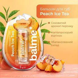 Бальзам для губ Balme Peach Ice Tea 5 г (290204) - мініатюра 3