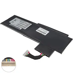 Батарея для ноутбука MSI BTY-L76 (GS70 GS70 2OD GS72 MS-1771 MS-1772 MS-1773 MS-1774) 11.1V 5700mAh Чорний