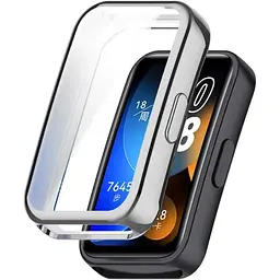 Чохол-накладка DK для Huawei Band 8 / 9 Silicone Face Case (016324) (silver)