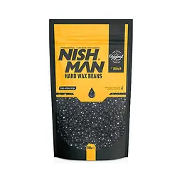 Віск в гранулах для депіляції Nishman Hard Wax Beans Black 500 г